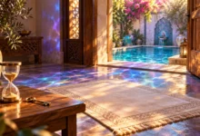 لوحة رقمية: هل ألبي والدي أم ألبي نداء الصلاة