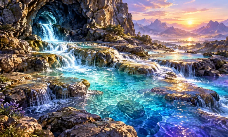 لوحة رقمية: (النور والطاقة - بقلم : معالي الدكتور لواء فلازي - العدد (74