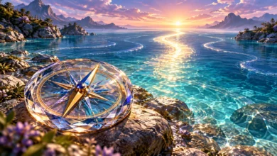 لوحة رقمية: وجوبُ تحديدِ التوجُّهِ بالنِّيَّةِ – موسوعة هانيبال للعلوم الإسلامية الروحية