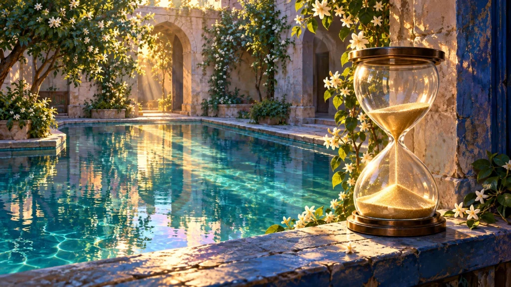 لوحة رقمية: كم كانت مدة سلوكم على يد عطر الملكوت الدمشقي